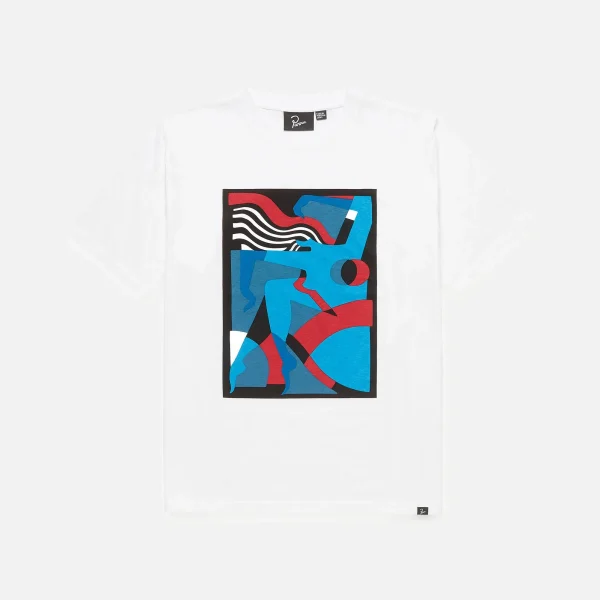 parra trapped graphic tee white - KITH-SHOP