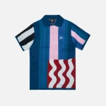 parra wavy merino wool polo shirt multicolor - KITH-SHOP