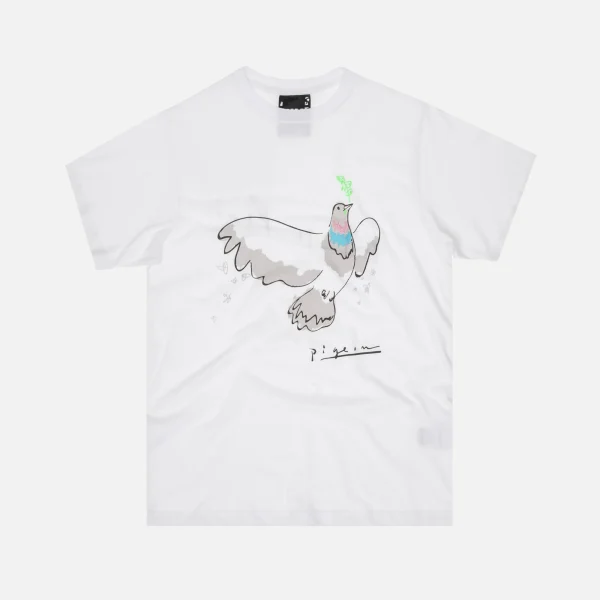 perks and mini tout le monde graphic tee optic white - KITH-SHOP