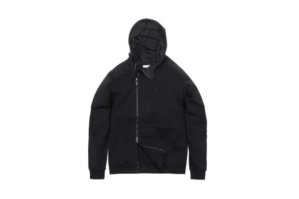 pierre balmain asymmetric zip up hoodie - KITH-SHOP