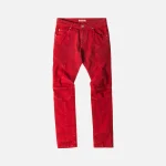 pierre balmain vintage denim jacket bold red edition - KITH-SHOP