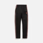 poly smooth track pant for men women black - KITH-SHOP