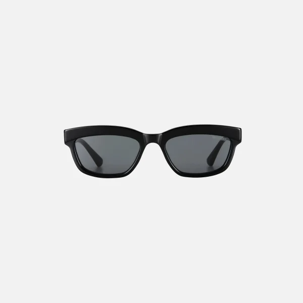 poppy lissiman clive sunglasses stylish black frames - KITH-SHOP