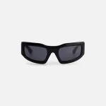 port tanger andalucia acetate sunglasses black frame with black lens - KITH-SHOP