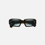 port tanger mektoub sunglasses black frame with blue lenses - KITH-SHOP