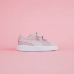 puma toddler suede with 2 straps pink lady team gold - KITH-SHOP