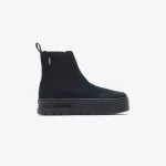 puma women s mayze chelsea suede boots black - KITH-SHOP