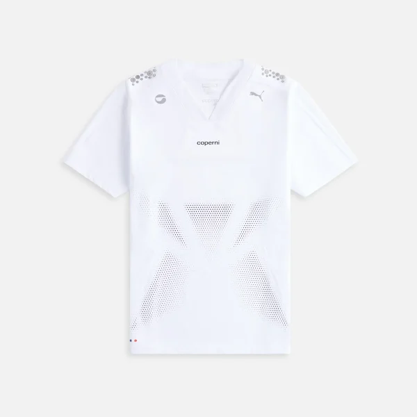 puma x coperni white football jersey - KITH-SHOP