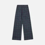 r13 lisa printed tartan baggy jeans - KITH-SHOP