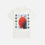 r13 sonic youth dirty boy graphic tee in ecru - KITH-SHOP