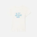 redone 90s vintage white baby tee - KITH-SHOP