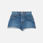 redone vintage 70s high rise denim shorts high tide style - KITH-SHOP