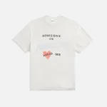 redone vintage white someone loves me classic tee - KITH-SHOP