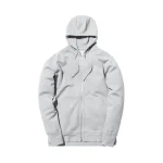 reigning champ x asics hooded sweatshirt grey - KITH-SHOP