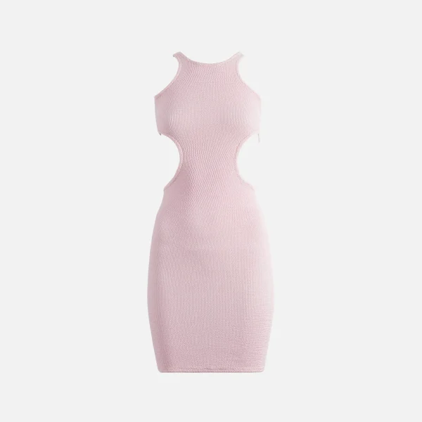 reina olga elegant baby pink dress - KITH-SHOP