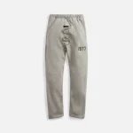 relaxed fit essentials sweatpants dark oatmeal - KITH-SHOP