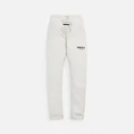 relaxed fit sweatpants light oatmeal essentials - KITH-SHOP