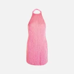 retrofete alexis hyper pink dress - KITH-SHOP