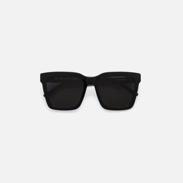 retrosuperfuture aalto black sunglasses stylish classic design - KITH-SHOP