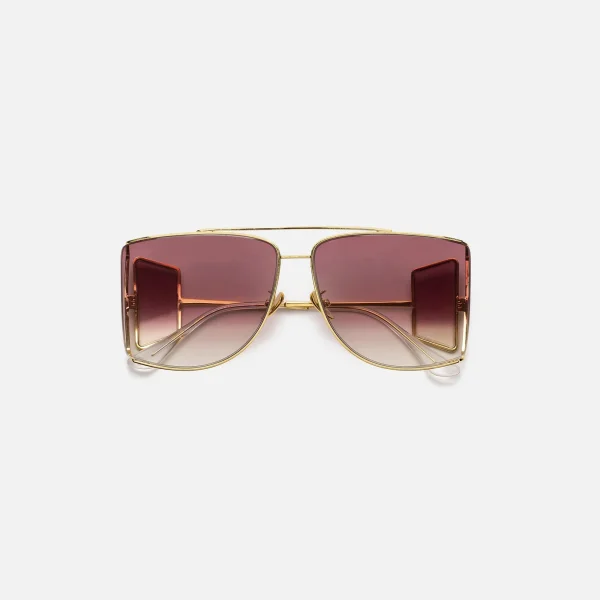 retrosuperfuture autore 2tone sunglasses bold red design - KITH-SHOP