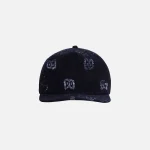 rhude black repurposed hat - KITH-SHOP