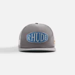 rhude elephant print rally washed canvas hat - KITH-SHOP