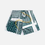 rhude green card print trunk shorts - KITH-SHOP