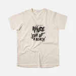 rhude son of a beach white graphic tee - KITH-SHOP