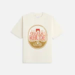 rhude vintage white premier cru graphic tee - KITH-SHOP