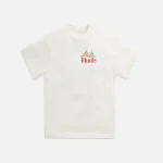 rhude vintage white sailing graphic tee - KITH-SHOP