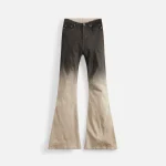 rick owens bias bootcut black pearl degrade pants - KITH-SHOP