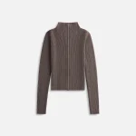 rick owens dust lupetto double layered sweater - KITH-SHOP