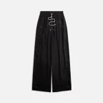 rick owens geth belas drawstring pants black - KITH-SHOP