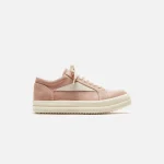 rick owens kids vintage denim sneakers dark pink milk - KITH-SHOP