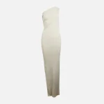 rick owens one shoulder ribbed pearl dress - KITH-SHOP