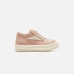 rick owens vintage denim sneakers dark pink milk - KITH-SHOP