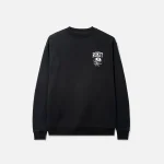 rokit outsider black crewneck sweatshirt - KITH-SHOP