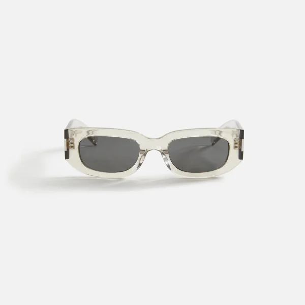 saint laurent clear acetate sl 697 eyeglasses frame - KITH-SHOP