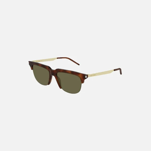 saint laurent green rimless bottom sunglasses - KITH-SHOP