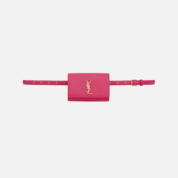 saint laurent kate fuschia belt bag - KITH-SHOP