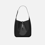 saint laurent mng le 5a7 w bag in noir - KITH-SHOP