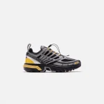 salomon acs pro advanced running shoes quiet shade black antique moss - KITH-SHOP