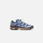 salomon xt 6 advanced trail running shoes copen blue mood indigo luor rock - KITH-SHOP