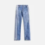 sami miro vintage porterhouse raw waist jean medium blue - KITH-SHOP