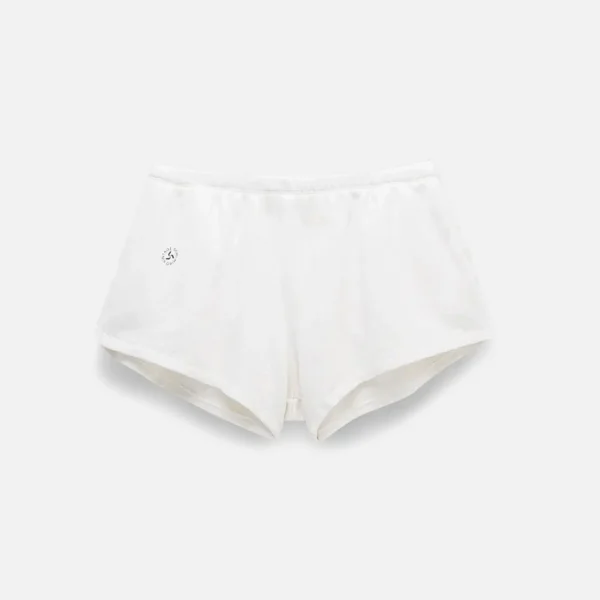 sami miro vintage white mini safety pin sweatshorts - KITH-SHOP