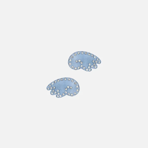 sandy liang blue wings hair clip - KITH-SHOP