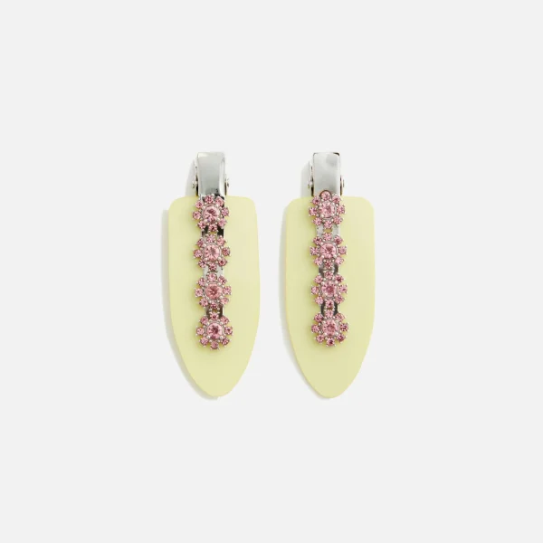 sandy liang yellow makeup clips - KITH-SHOP