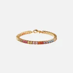 serena multi crystal haze bracelet - KITH-SHOP