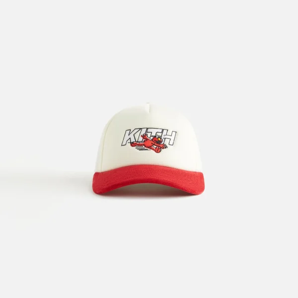 sesame street elmo trucker hat for kids by kith sandrift - KITH-SHOP