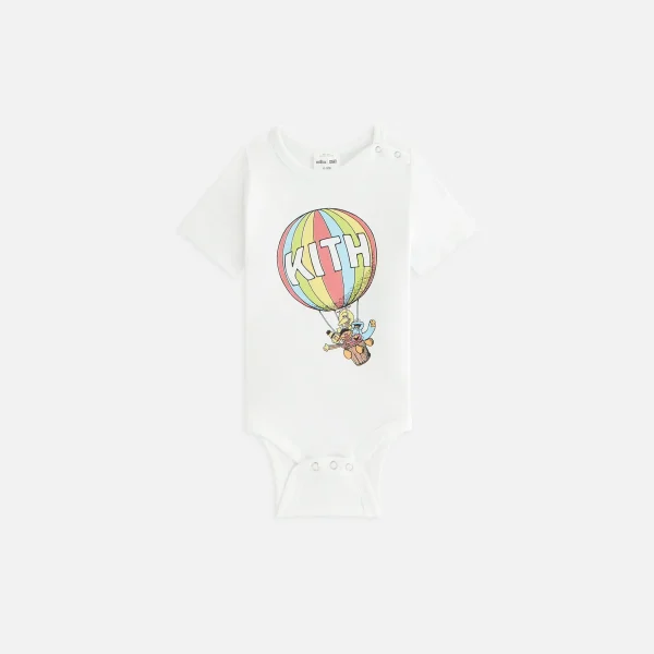 sesame street x kith baby air balloon bodysuit white - KITH-SHOP